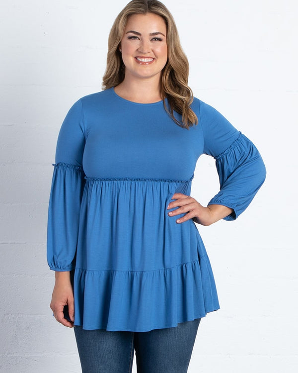 kiyonna Haven Tiered Top - Final Sale