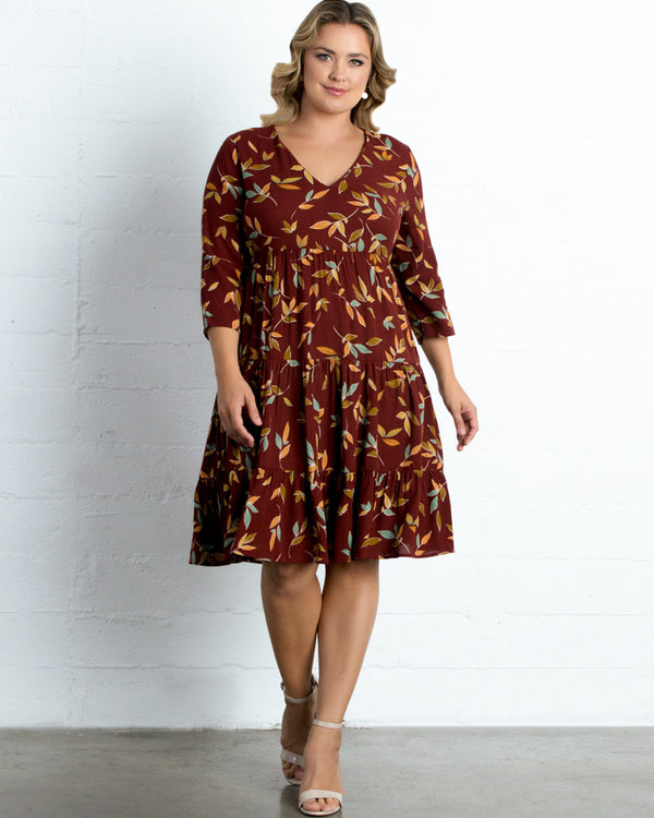 kiyonna Issy Tiered Tunic Dress - Final Sale