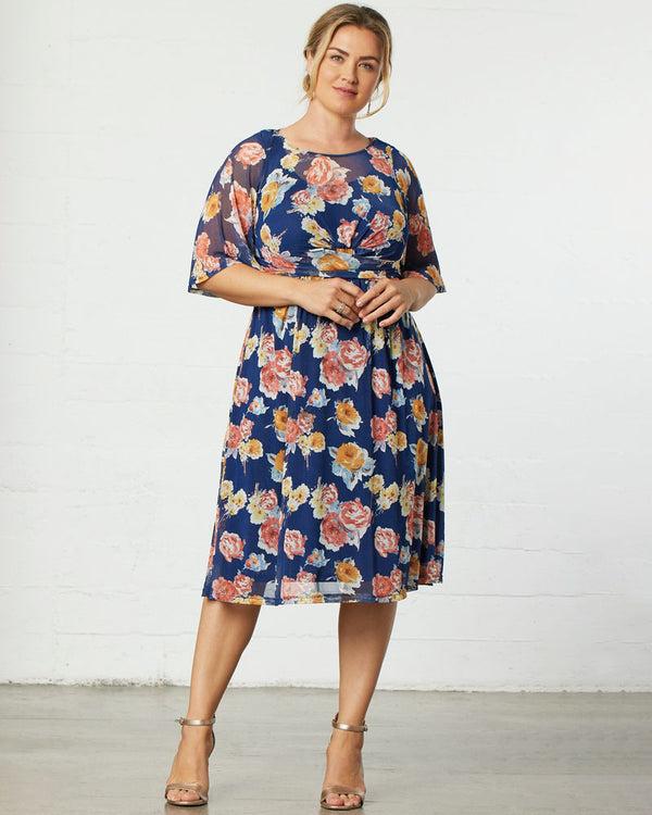 Kiyonna Katarina Mesh Dress - Final Sale