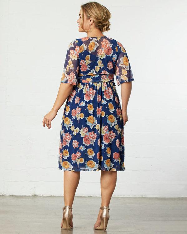 Kiyonna Katarina Mesh Dress - Final Sale