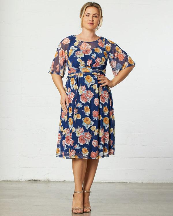 kiyonna Katarina Mesh Dress - Final Sale