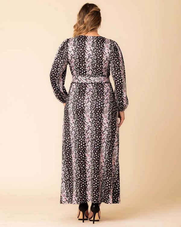 Kiyonna Kelsey Long Sleeve Maxi Dress - Sale