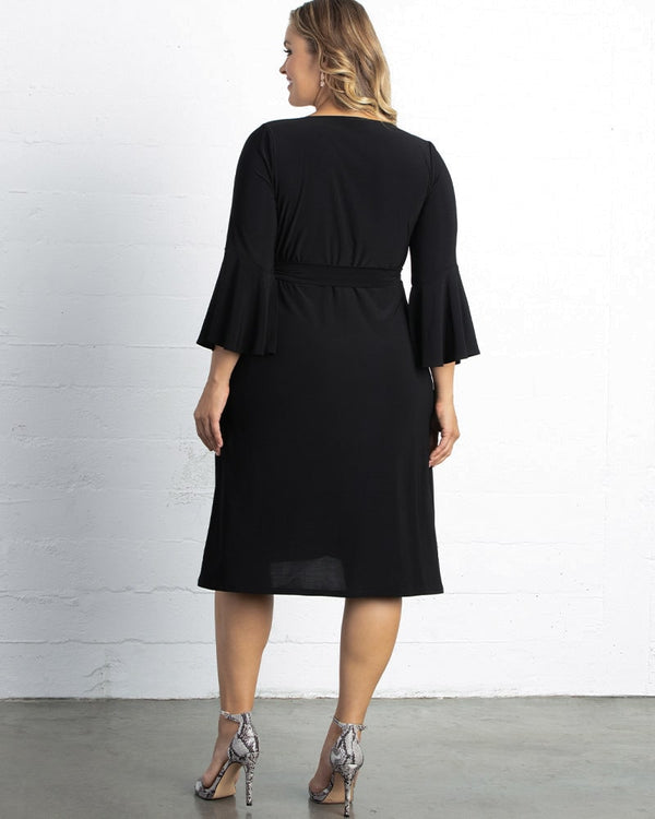 Kiyonna Legacy Keyhole Wrap Dress - Final Sale