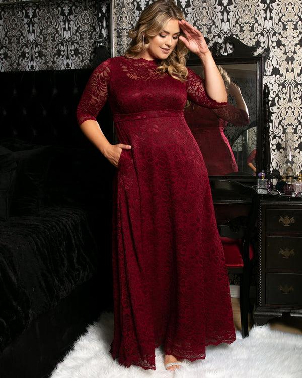 kiyonna Leona Lace Gown