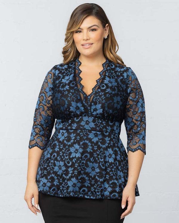 Kiyonna Limited Edition Luxe Lace Top