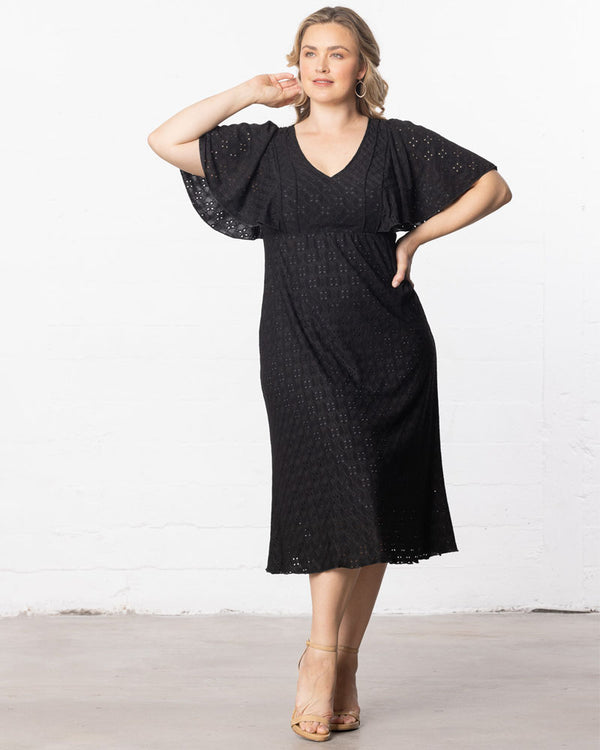 Kiyonna Lucy Eyelet Dress - Sale