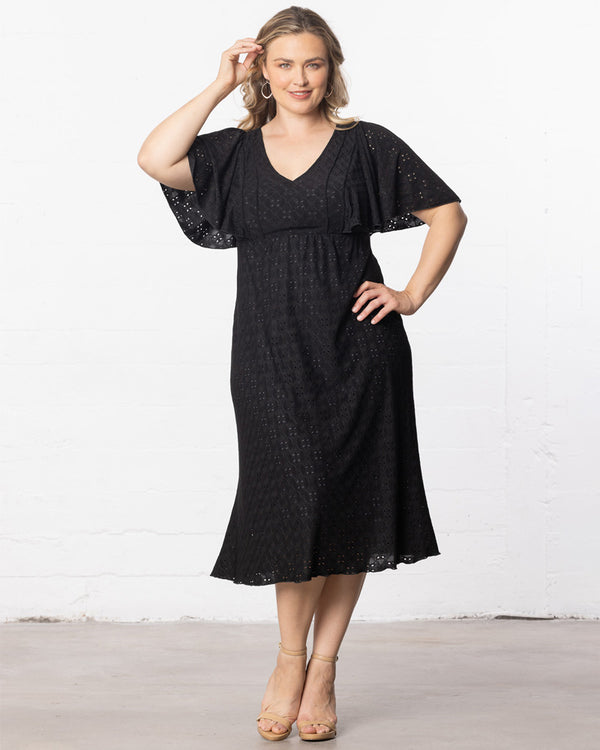kiyonna Lucy Eyelet Dress - Sale