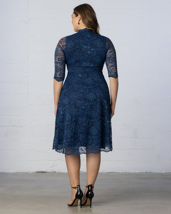 Kiyonna Mademoiselle Lace Cocktail Dress