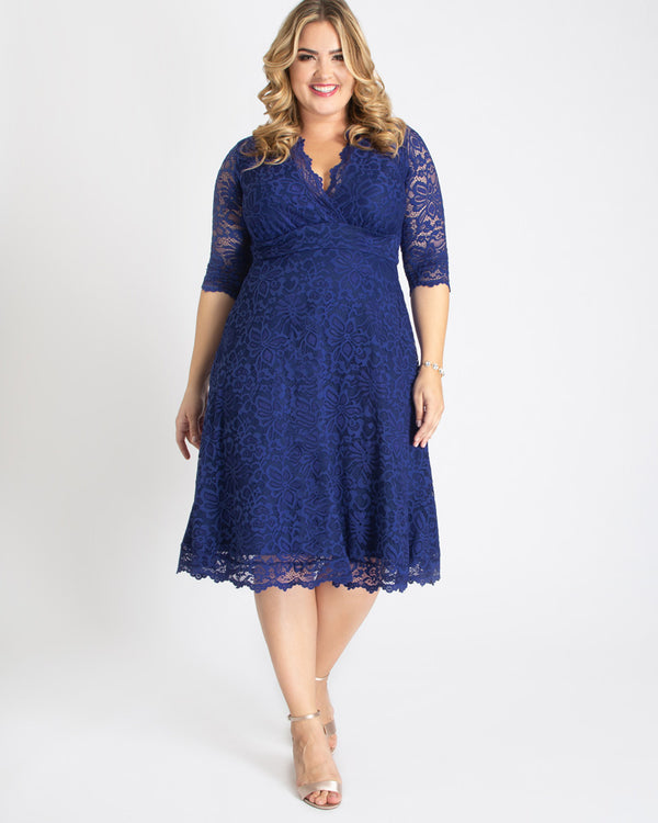 Kiyonna Mademoiselle Lace Cocktail Dress - Sale
