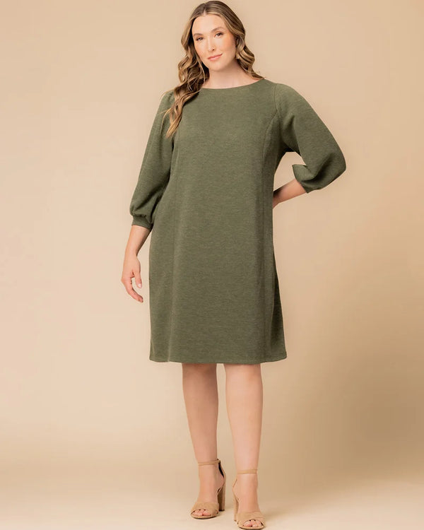 Kiyonna Madison Sweater Knit Shift Dress