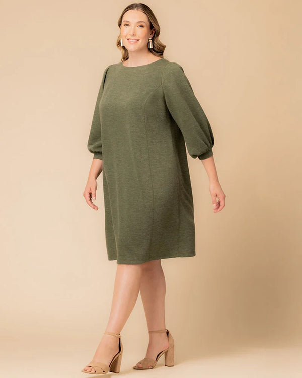 Kiyonna Madison Sweater Knit Shift Dress