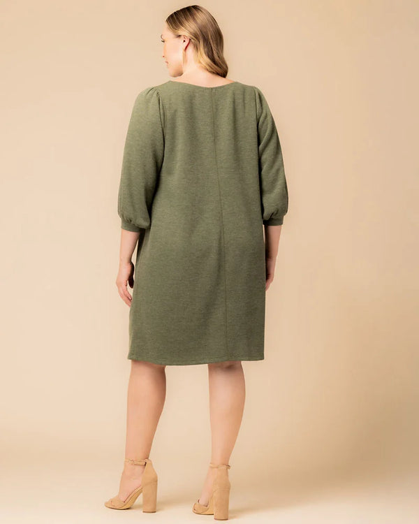 Kiyonna Madison Sweater Knit Shift Dress
