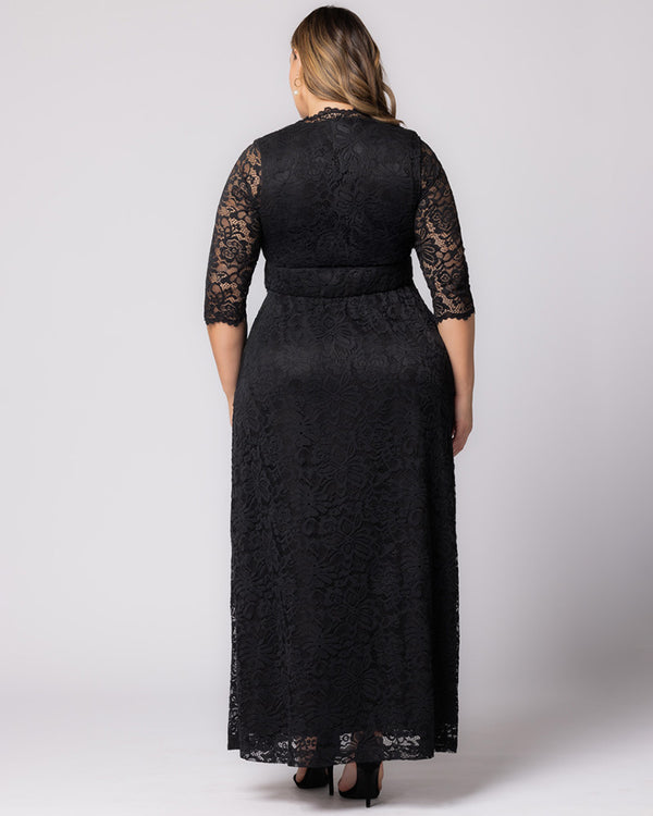 Kiyonna Maria Lace Evening Gown