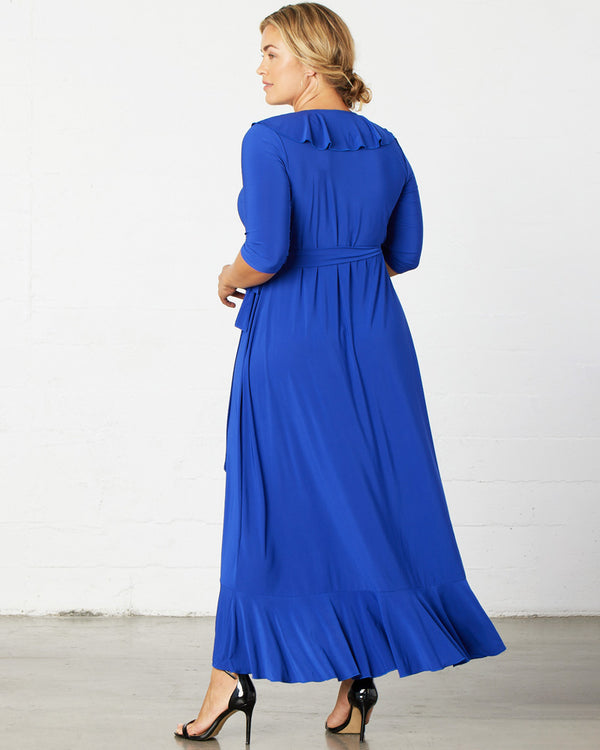 Kiyonna Maritime Maxi Dress - Sale