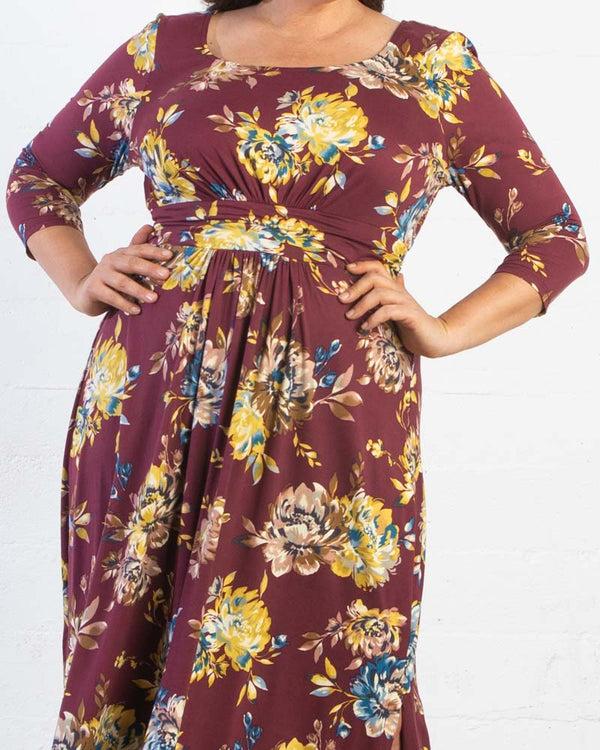 Kiyonna Maya Maxi Dress - Final Sale