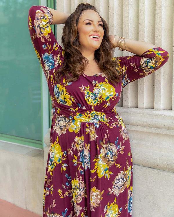 Kiyonna Maya Maxi Dress - Final Sale