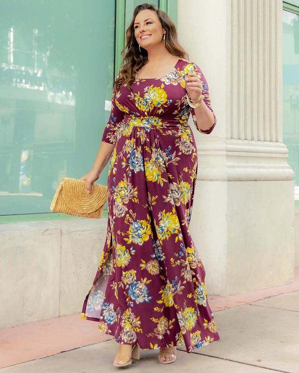 kiyonna Maya Maxi Dress - Final Sale