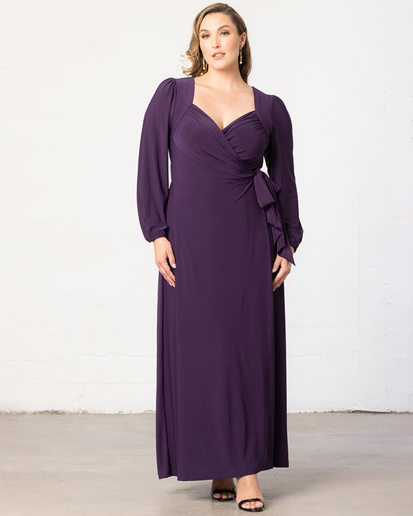 kiyonna Modern Muse Wrap Gown