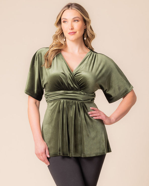 Kiyonna Park Avenue Velvet Top