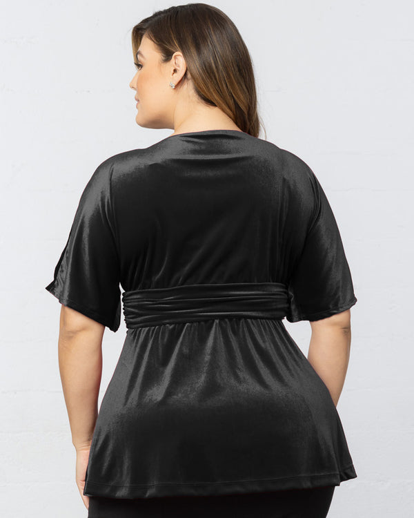 Kiyonna Park Avenue Velvet Top - Sale
