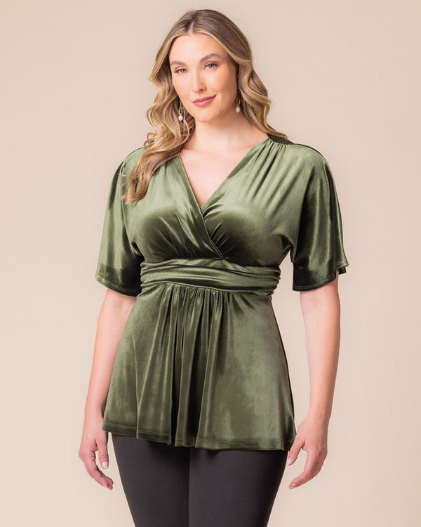 kiyonna Park Avenue Velvet Top