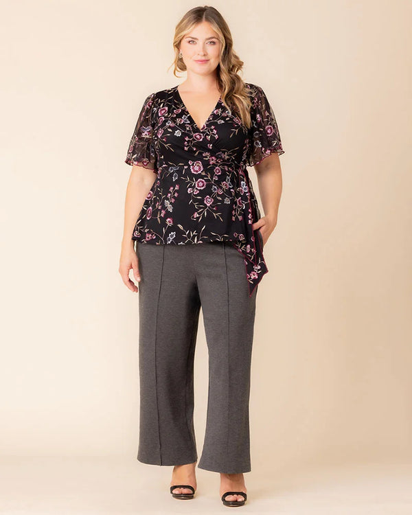 Kiyonna Polished Ponte Pants - Sale