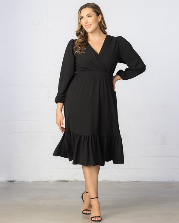 Kiyonna Portia Long Sleeve Dress
