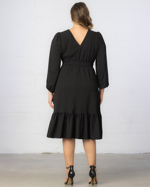 Kiyonna Portia Long Sleeve Dress