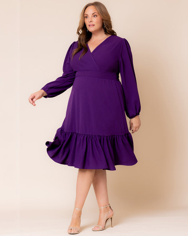 Kiyonna Portia Long Sleeve Dress - Sale