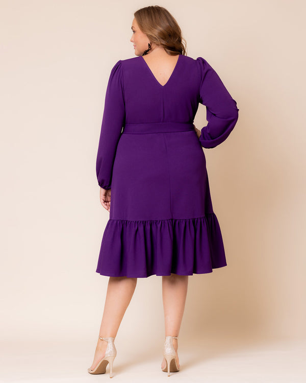 Kiyonna Portia Long Sleeve Dress - Sale