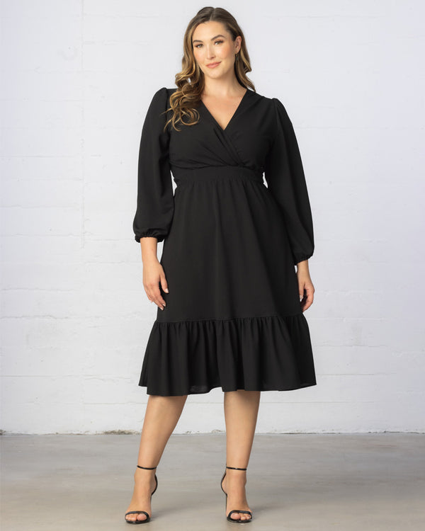 kiyonna Portia Long Sleeve Dress