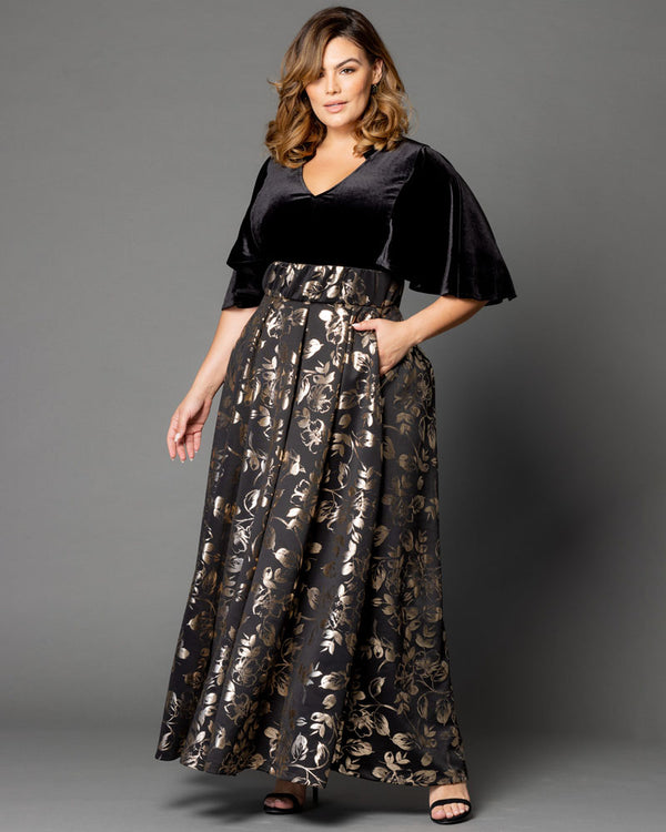kiyonna Radiant Opulence Evening Gown