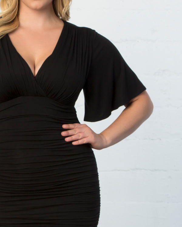 Kiyonna Rumor Ruched Dress - Final Sale