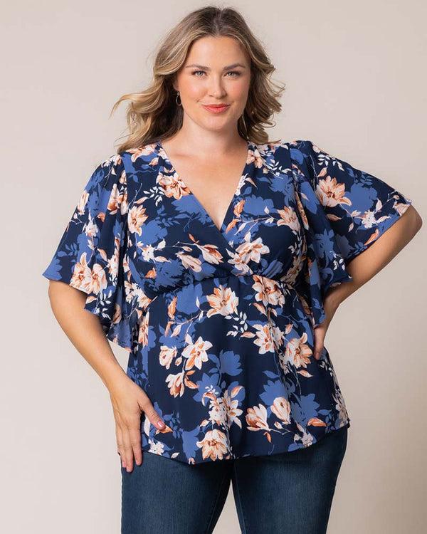 kiyonna Seaside Serenade Top - Sale