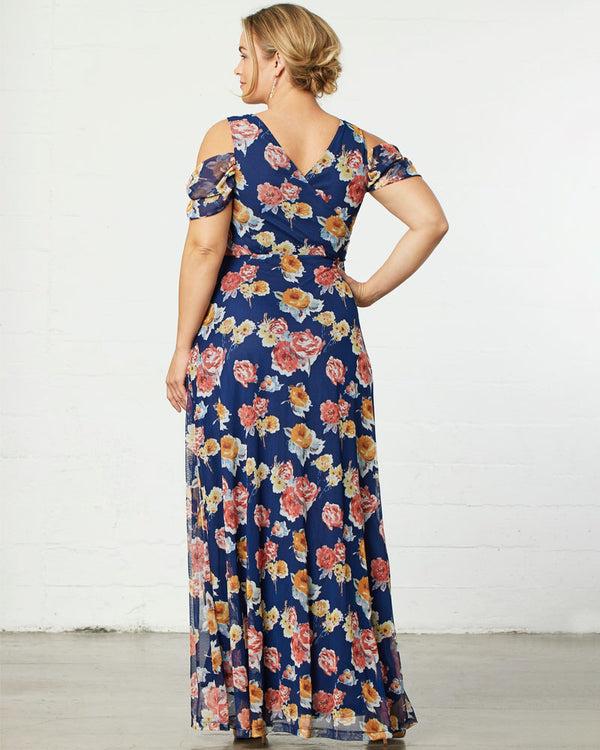 Kiyonna Seraphina Mesh Gown - Sale