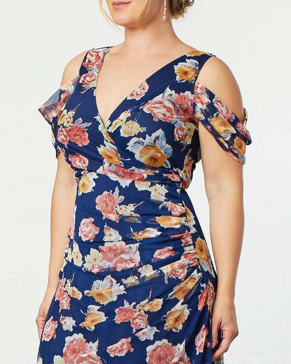 Kiyonna Seraphina Mesh Gown - Sale