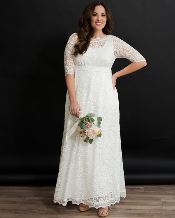 kiyonna Sweet Serenity Wedding Gown