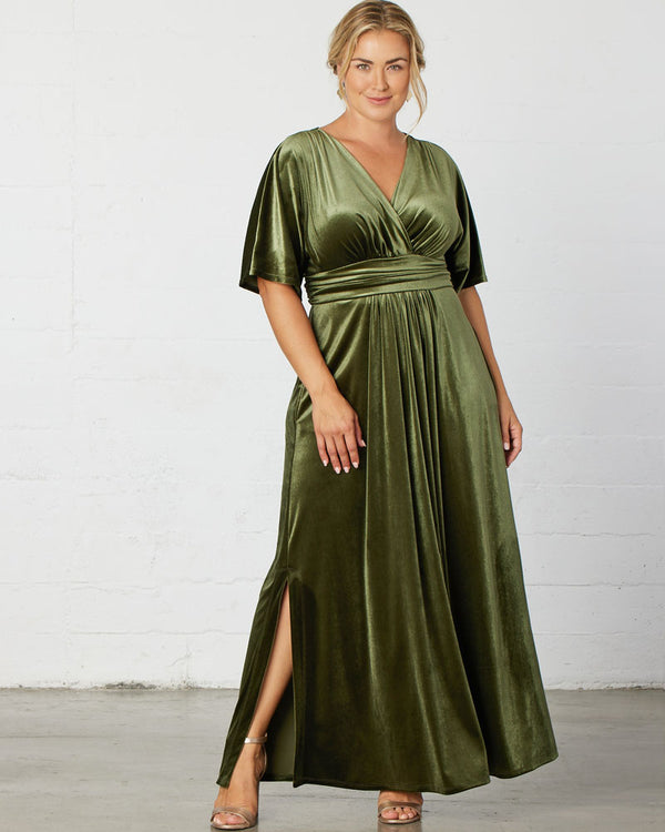 kiyonna Verona Velvet Evening Gown