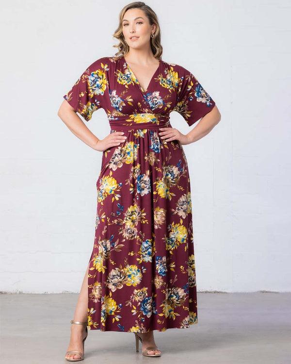 Kiyonna Vienna Maxi Dress - Sale