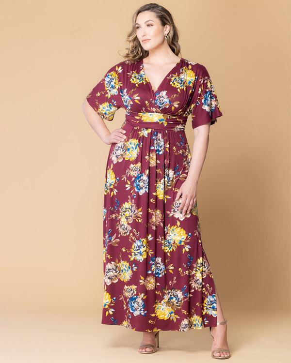 kiyonna Vienna Maxi Dress - Sale