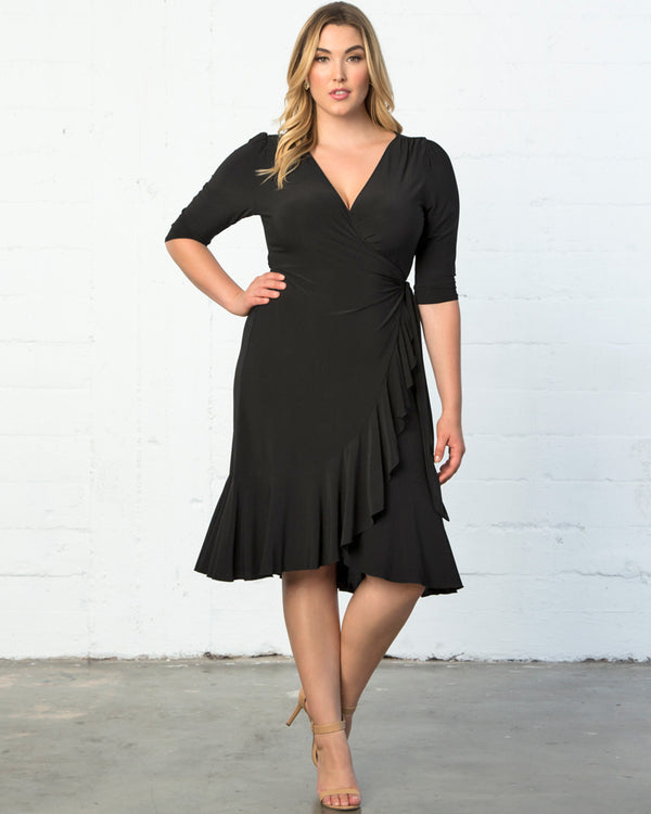 Kiyonna Whimsy Wrap Dress