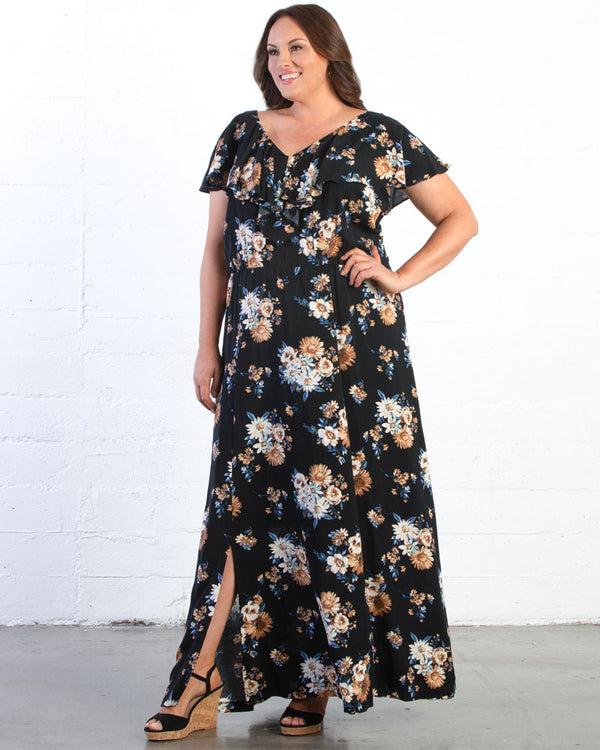kiyonna Willow Maxi Dress - Final Sale