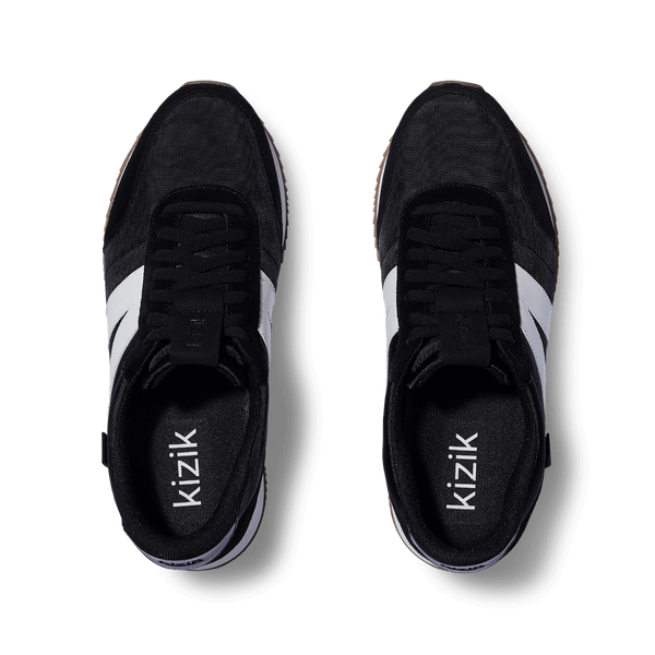 Kizik Men's Milan Black And White