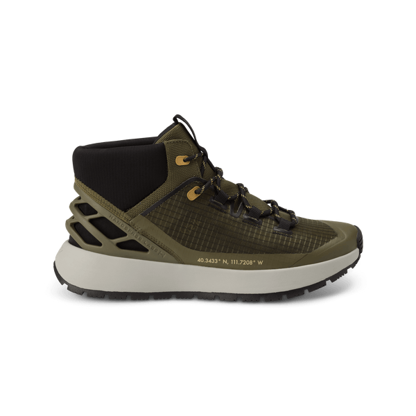kizik Men's Wasatch Mid Dark Olive/Alloy