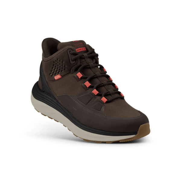 Kizik Men's London AT Mid Waterproof Mole/Whitecap Gray