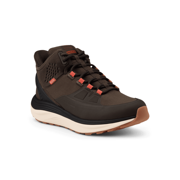 Kizik Men's London AT Mid Waterproof Mole/Whitecap Gray