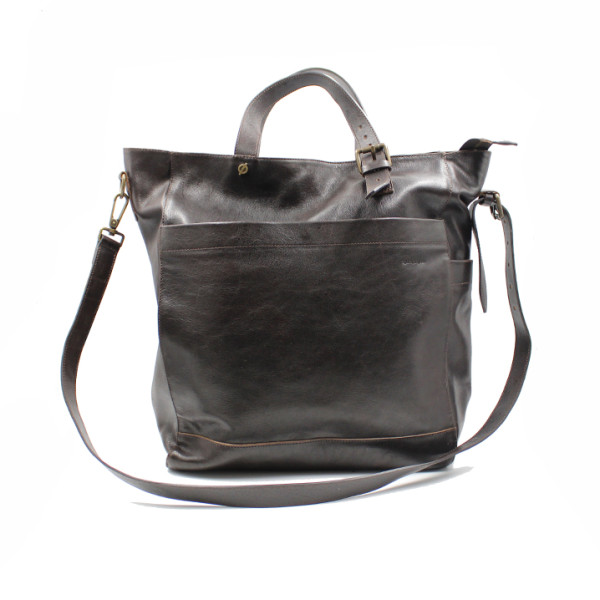 kjøre project Bridge Leather Handle Bag