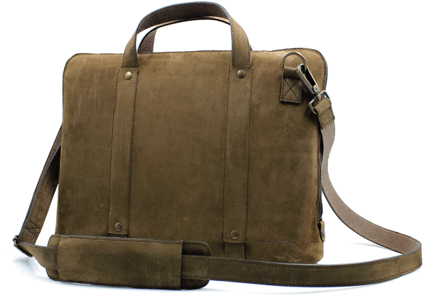 kjøre project Leather 24h Slim Briefcase Nubuck