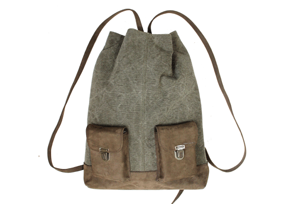 kjøre project Leather/Canvas Green