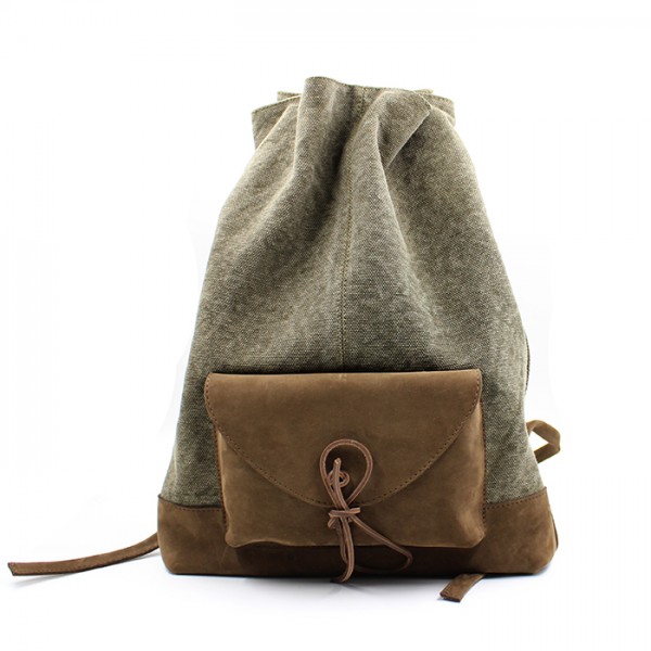 kjøre project Leather/Canvas Green